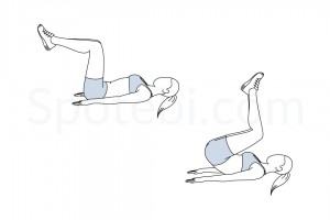 reverse-crunches-exercise-illustration
